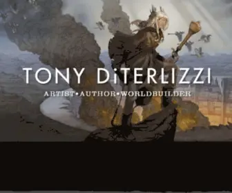 Diterlizzi.com(Never Abandon Imagination) Screenshot