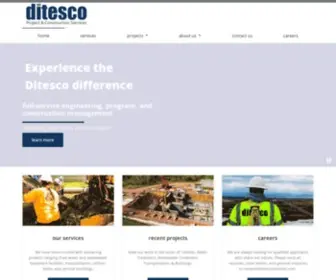 Ditescoservices.com(Ditesco Project & Construction Services) Screenshot