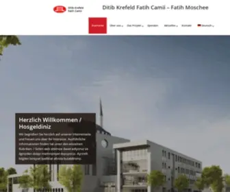 Ditib-Krefeld.de(Startseite) Screenshot