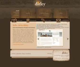 Ditley.com(Ditley Web Design) Screenshot