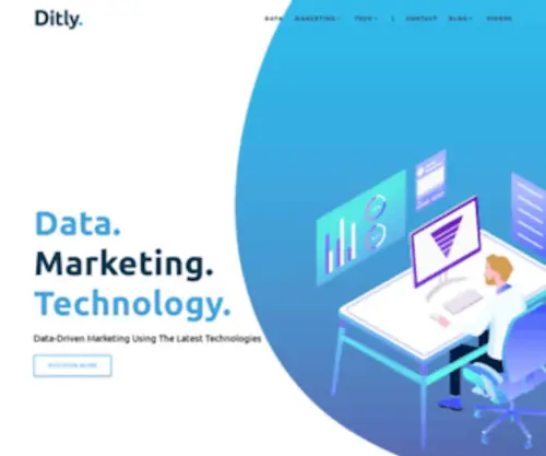 Ditly.uk(Advanced Digital Marketing & Technical Data Analysis) Screenshot