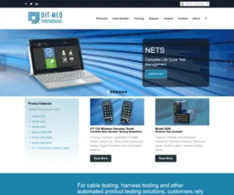 Ditmco.com(Harness testing) Screenshot