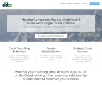 Ditoweb.com(Cloud Service Provider & System Integrator) Screenshot