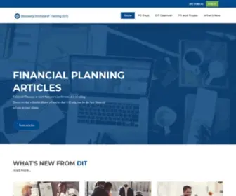 Ditportal.co.za(Discovery Institute of Training) Screenshot