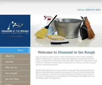 Ditrcleaning.com(Diamond in the Rough) Screenshot