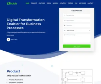 Ditrobiz.com(Process Automation) Screenshot