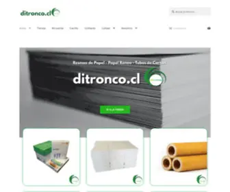 Ditronco.cl(Resmas de Papel) Screenshot