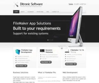 Ditronic.co.uk(Ditronic The Database Specialists) Screenshot