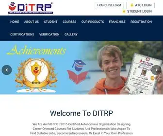 Ditrpindia.com(Digital Information Technology & Research For Professionals) Screenshot