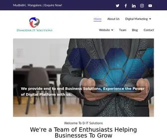 Ditsolutions.net(Damodar IT Solutions) Screenshot