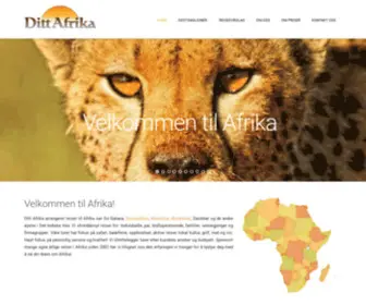 Dittafrika.no(Ditt Afrika) Screenshot