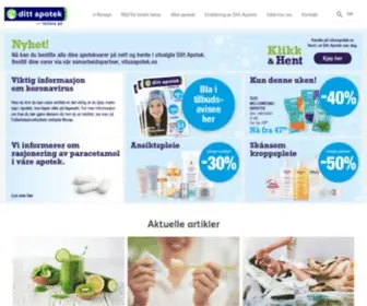 Dittapotek.no(Ditt Apotek) Screenshot