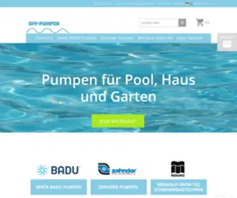 Div-Pumpen.de(Speck Badu Pumpen und Ersatzteile) Screenshot