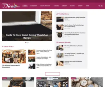 Diva-Stores.com(Front Page) Screenshot