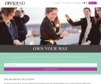 Divadend.com(Divadend Footwear) Screenshot