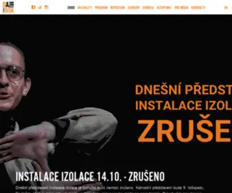 Divadlodisk.cz(Divadlo DISK) Screenshot