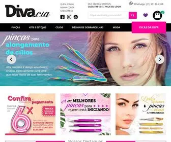 Divaecia.com.br(Diva & Cia) Screenshot