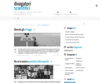 Divagatoriscientifici.it(Divagatoriscientifici) Screenshot