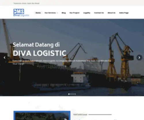 Divalogistic.co.id(Jagonya Pengiriman Indonesia Timur) Screenshot