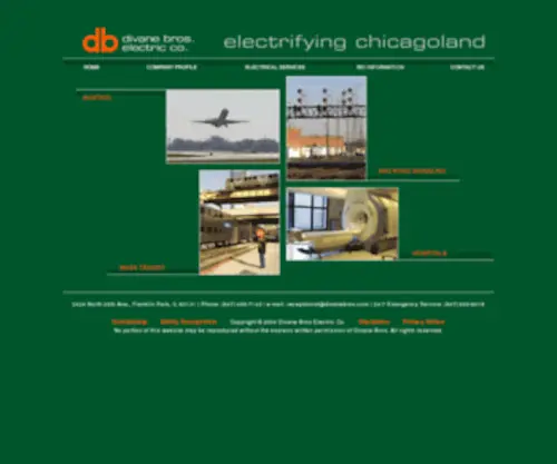 Divanebros.com(Divane Brothers Electric Company) Screenshot