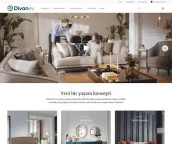 Divanev.com.tr(Mobilyada Yeni Bir Yaşam Konsepti) Screenshot