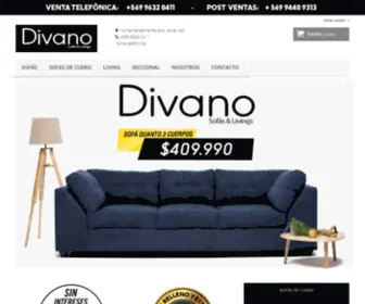 Divano.cl(Divano Sofás) Screenshot
