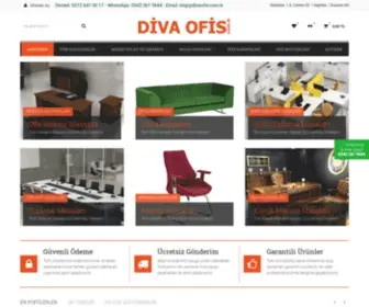 Divaofis.com.tr(Diva Ofis Mobilyalar) Screenshot