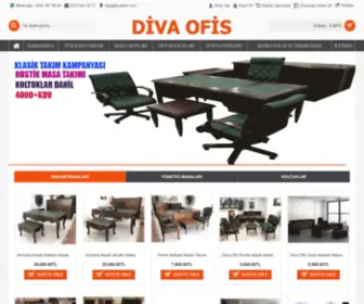Divaofis.com(Diva Ofis Mobilyalar) Screenshot
