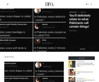 Divaonline.com.pk(Diva Online) Screenshot