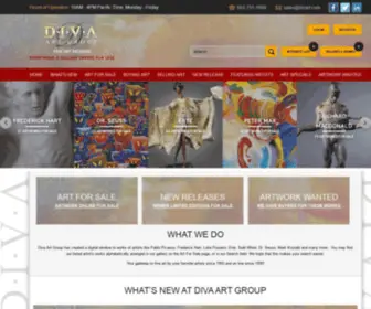 Divart.com(Fine Art For Sale) Screenshot