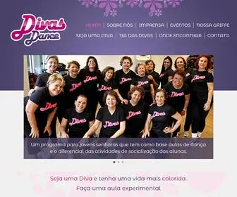 Divasdance.com.br(Divas Dance) Screenshot