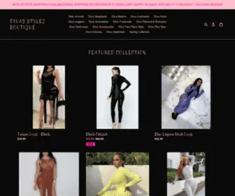 Divasstylezboutique.com(Divas Stylez Boutique) Screenshot