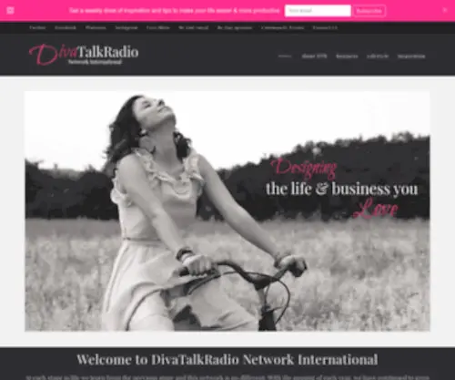 Divatalkradio.com(Women Entrepreneurship) Screenshot