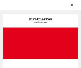 Divatmarkak.hu(Divatmárkák) Screenshot