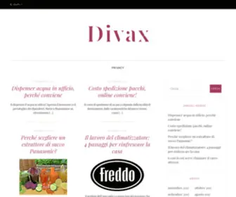 Divax.it(Divax) Screenshot