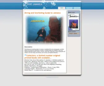 Dive-Jamaica.com(The Original Diving and Snorkeling Guide to Jamaica. This guide) Screenshot