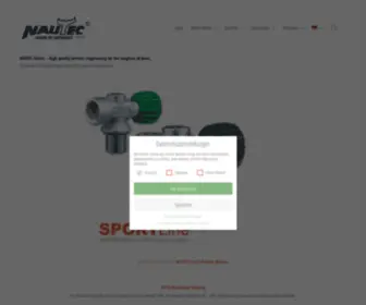 Dive-Nautec.de(NAUTEC Valves) Screenshot