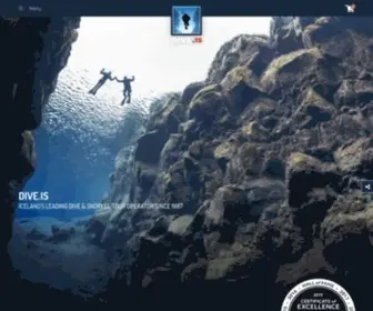 Dive.is(PADI 5 Star Dive Center Iceland) Screenshot