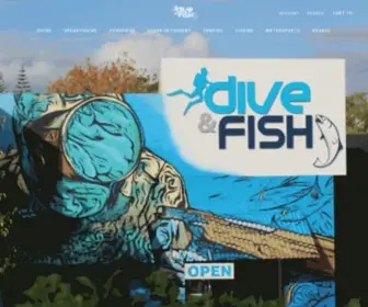 Diveandfish.com.au(Dive and Fish) Screenshot