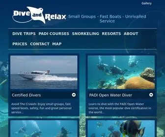 Diveandrelax.com(Avoid The Crowds) Screenshot