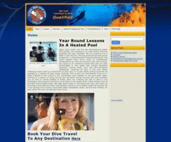 Diveatcoralreef.com(Coral Reef Dive Shop) Screenshot