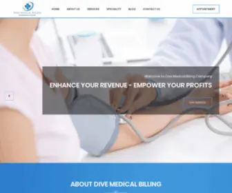 Divebilling.com(#1 Medical Billing Specialists) Screenshot