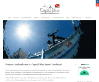 Divecbr.com(Crystal Blue Resort) Screenshot