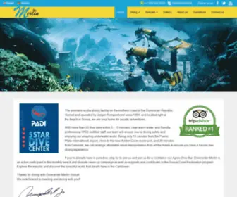 Divecenter-Merlin.com(DiveCenter Merlin) Screenshot