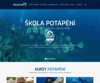 Divecrew.cz(škola) Screenshot