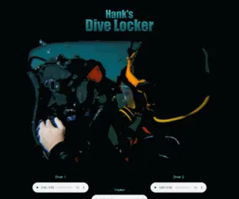 Divegathering.com(Hank's Dive Locker) Screenshot