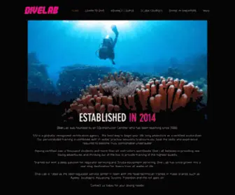 Divelab.sg(HOME) Screenshot
