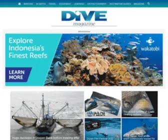 Divemagazine.co.uk(DIVE Magazine homeDIVE Magazine) Screenshot