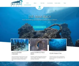 Divemiamibeach.com(Dive Miami Beach) Screenshot