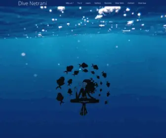 Divenetrani.com(Dive Netrani) Screenshot